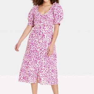 Donated - Puff Sleeve Empire Waist Dress